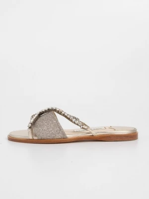 Obrázek produktu Pantofle Jimmy Choo stříbrná barva