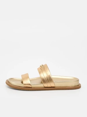 Obrázek produktu Pantofle Michael Kors zlatá barva