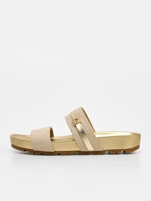 Obrázek produktu Pantofle Michael Kors zlatá barva
