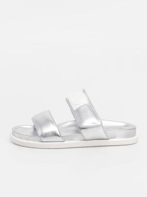 Obrázek produktu Pantofle MM6 Maison Margiela stříbrná barva