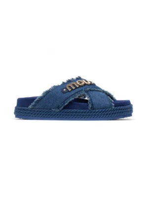 Obrázek produktu Pantofle Mou světlemodrý denim