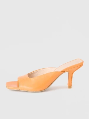 Obrázek produktu Pantofle na podpatku Copenhagen Shoes oranžová