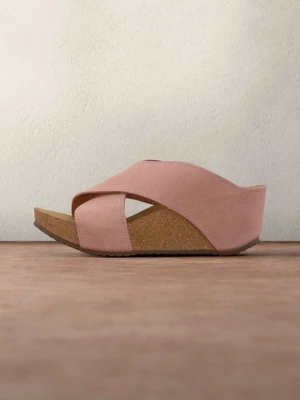 Obrázek produktu Pantofle na podpatku Copenhagen Shoes světle růžová