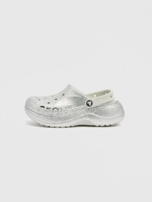 Obrázek produktu Pantofle na podpatku Crocs stříbrná barva