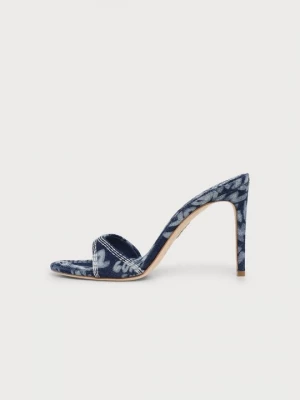 Obrázek produktu Pantofle na podpatku Dsquared2 světlemodrý denim