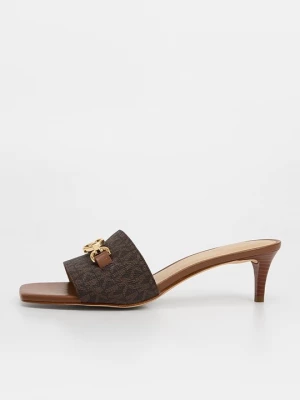 Obrázek produktu Pantofle na podpatku Michael Kors hnědá