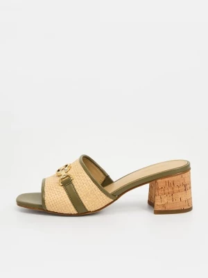 Obrázek produktu Pantofle na podpatku Michael Kors zelená