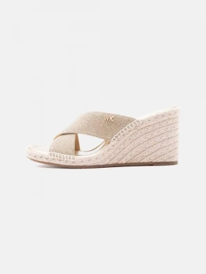 Obrázek produktu Pantofle na podpatku Michael Kors zlatá barva