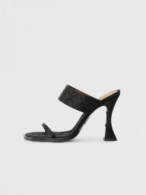Obrázek produktu Pantofle na podpatku MOSCHINO černá