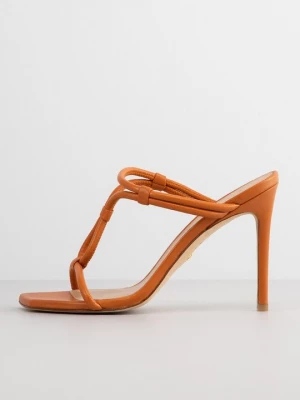 Obrázek produktu Pantofle na podpatku Stuart Weitzman oranžová