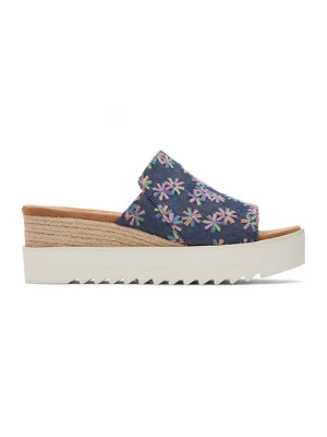 Obrázek produktu Pantofle na podpatku Toms tmavě modrá