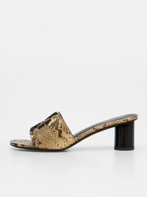 Obrázek produktu Pantofle na podpatku Tory Burch hnědá