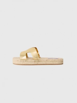 Obrázek produktu Pantofle Steve Madden zlatá barva
