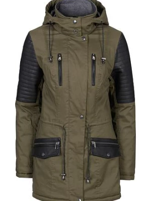 Obrázek produktu Parka se vsadkami z umělé kůže BonPrix
