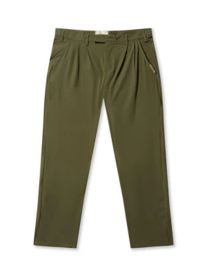 Obrázek produktu Pas De Monaco Kalhoty se sklady v pase khaki