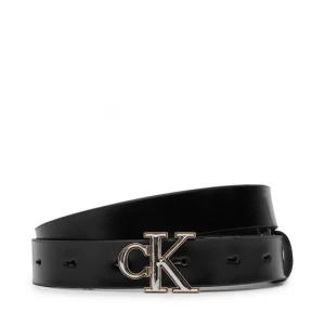 Obrázek produktu Pásek Calvin Klein Round Ck 2Color Buckle Smooth 25 LV04F7132G Černá