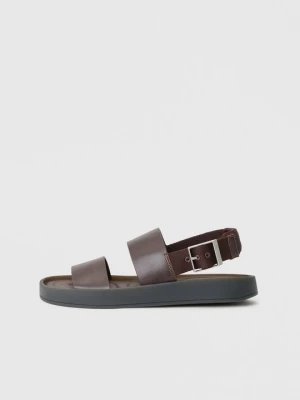 Obrázek produktu Páskové sandály Calvin Klein tmavě hnědá
