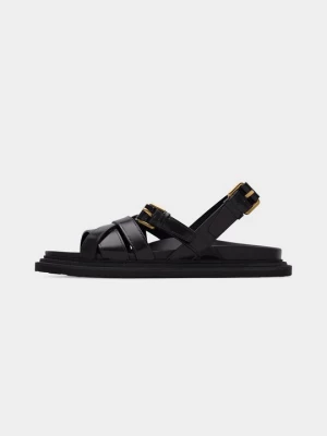 Obrázek produktu Páskové sandály MOSCHINO černá