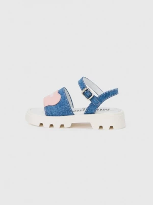 Obrázek produktu Páskové sandály MOSCHINO modrý denim