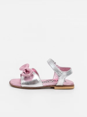 Obrázek produktu Páskové sandály MOSCHINO stříbrná barva