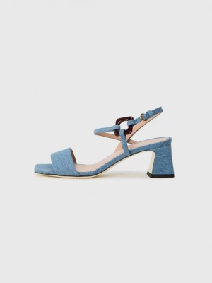 Obrázek produktu Páskové sandály Pollini světlemodrý denim