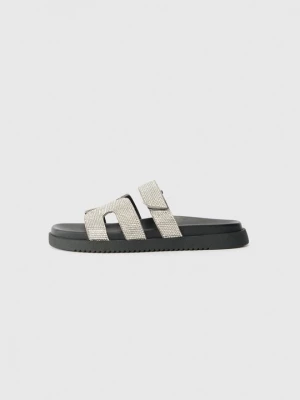 Obrázek produktu Páskové sandály Steve Madden stříbrná barva