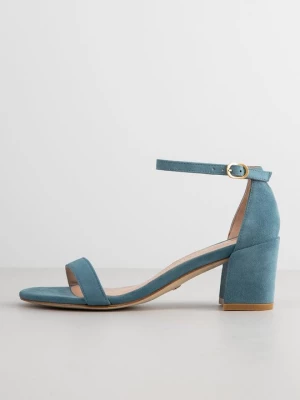 Obrázek produktu Páskové sandály Stuart Weitzman světle modrá