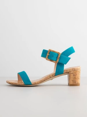 Obrázek produktu Páskové sandály Stuart Weitzman tyrkysová