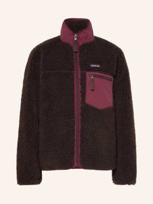 Obrázek produktu Patagonia Fleecová Mikina Classic Retro-X tmavě hnědá / tmavě červená