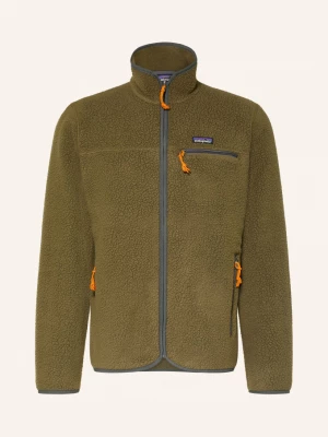 Obrázek produktu Patagonia Fleecová Mikina Retro Pile tmavě zelená / tmavě šedá