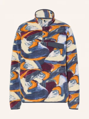 Obrázek produktu Patagonia Fleecový Svetr S Knoflíky Snap tmavě modrá / tmavě žlutá / bílá