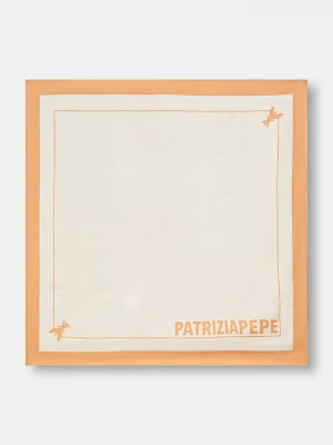 Obrázek produktu Patrizia Pepe Hedvábný šátek Patrizia Pepe béžová