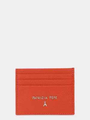 Obrázek produktu Patrizia Pepe Kožené pouzdro na karty Patrizia Pepe oranžová