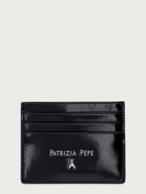 Obrázek produktu Patrizia Pepe pouzdro na karty dámské kožené černá