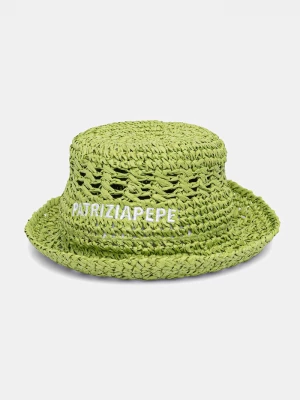 Obrázek produktu Patrizia Pepe slaměný klobouk dámský zelená