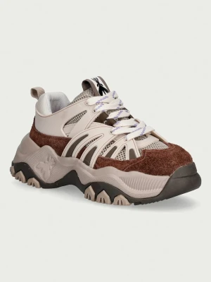 Obrázek produktu Patrizia Pepe sneakers boty dámské semišové hnědá