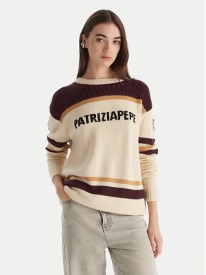 Obrázek produktu Patrizia Pepe Svetr 2K0352/K298-YA34 Écru Regular Fit Krémová