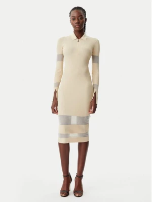Obrázek produktu Patrizia Pepe Úpletové šaty 8A1420/K078-B814 Béžová Slim Fit
