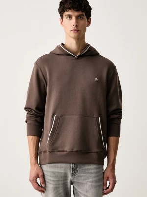 Obrázek produktu Paul&Shark mikina s kapucí pánská s modalem hnědá