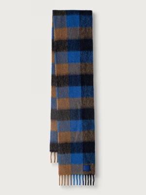 Obrázek produktu Paul Smith šála pánská s vlnou námořnická modř