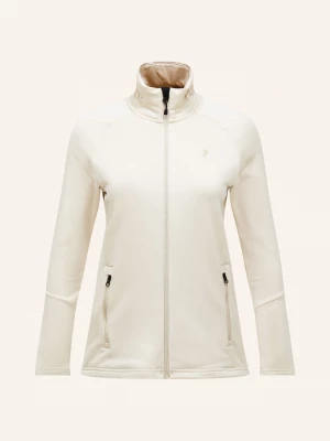Obrázek produktu Peak Performance Fleecová Mikina Rider Essentials Zip krémová