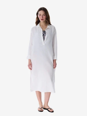 Obrázek produktu Penti Plážové šaty 'PENTI Bia Kaftan mit langen Ärmeln' bílá