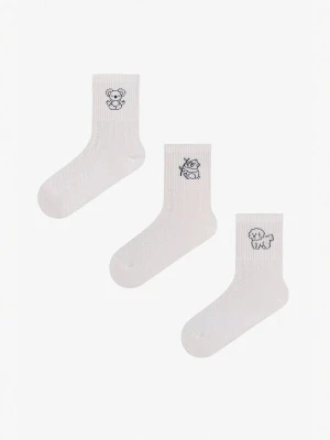 Obrázek produktu Penti Ponožky 'PENTI Animal World Paar Sneakersocken' bílá