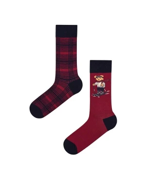 Obrázek produktu Penti Ponožky 'PENTI Herren Ski Buddy Socken im Neujahrs-Muster, 2er-Pack' mix barev