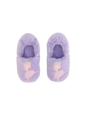 Obrázek produktu Penti Ponožky 'PENTI Mädchen-Hausschuhsocken mit Ballerina-Muster und Stickerei' lenvandulová