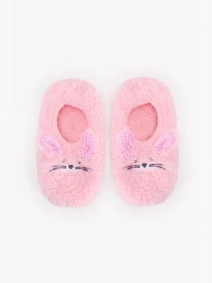 Obrázek produktu Penti Ponožky 'PENTI Mädchen Hausschuhsocken mit Karos und Häschen' pudrová