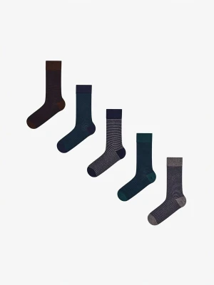 Obrázek produktu Penti Ponožky 'PENTI Pinestripe Baumwollsocken im 2er-Pack' námořnická modř