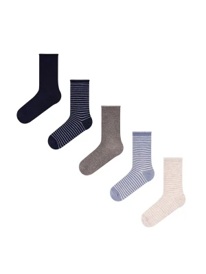 Obrázek produktu Penti Ponožky 'PENTI Relax Line gestreifte Paar Sneaker-Socken' mix barev