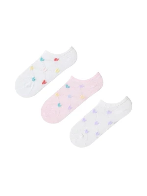 Obrázek produktu Penti Ponožky 'PENTI Vibrant Heart 3 Paar No-Show-Socken' mix barev