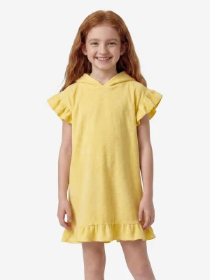 Obrázek produktu Penti Šaty 'PENTI Frottee-Kaftan mit Rüschen' citronově žlutá